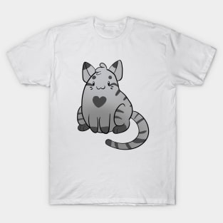 Gray Cat T-Shirt